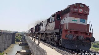 12715 Nanded  Amritsar Sachkhand Express  WDG3A Diesel Locomotive  Train Videos Indian Railways [upl. by Anaya]