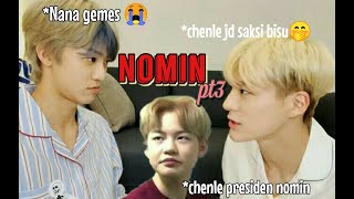 NOMIN DENGAN PRESIDEN CHENLE😭😂  PT3 nomin minno jaemin jeno nct [upl. by Calvin]