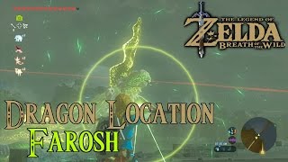 Zelda Breath Of The Wild Playthrough Dragon Farosh Location Shae Katha Shrine [upl. by Igenia]