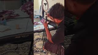 Unboxing RGB ring light tripod standmeesho product trending viral shortvideo lifewithneelu79 [upl. by Hcardahs]