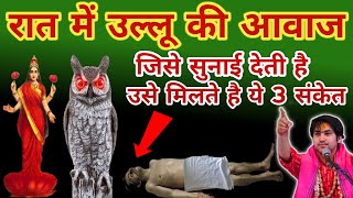 रात में उल्लू की आवाज जिसे सुनाई देती है उसे मिलते है 3 संकेत  Pashu pakshi [upl. by Sedicla446]