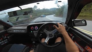 TITIKONG Touge Drift  KKIC Stage 1  Ke70  4age 16v  streetillegalchannel7113 [upl. by Sosthina]