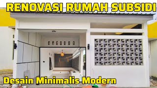 Renovasi Rumah Subsidi Type 3060 Full Renovasi teras  dapur [upl. by Tengler]