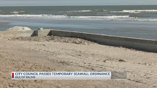 Seawalls permitted under new IOP ordinance different from controversial structure already standing [upl. by Alikee]