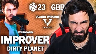 Pro BEATBOXER Reacts  Improverbbx  DIRTY PLANET GBB23 WILDCARD [upl. by Anilatac]