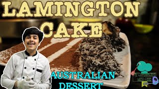 Lamington Cake  Eggless Cake  Australian Dessert  Eggless Cake recipe  My Experiments With Food [upl. by Melloney]