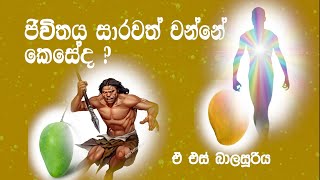 ජීවිතය සාරවත් කරගන්නේ කෙ සේද How to heighten the life quality [upl. by Arenat949]