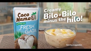 Creamy Ginataang Bilobilo with Coco Mama Fresh Gata 💙 [upl. by Onifled692]