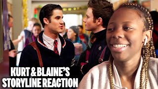 Kurt and Blaine’s Storyline Reaction  GLEE [upl. by Ytsirhc]