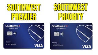 Southwest Rapid Rewards Premier Credit Card VS Priority  Benefits Annual Fee amp More [upl. by Ahsurej]