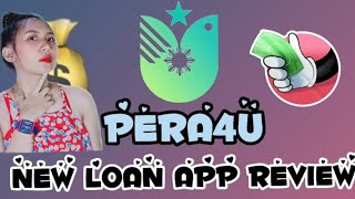 PERA4U NEW LOAN APP REVIEW [upl. by Wagoner]