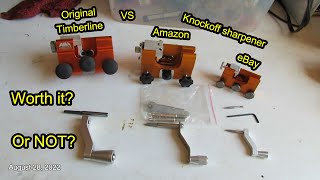 Original Timberline sharpener vs knockoff sharpeners [upl. by Yk]