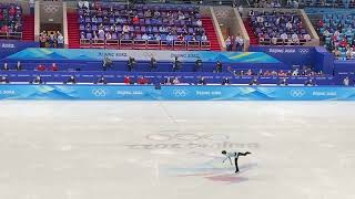 Yuzuru Hanyu OG 2022 FS fancam [upl. by Lobiv]