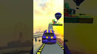 MEGA RAMP CAR STUNT GAME  Ramp Car Raching Video  mega car driving video  extreme driving viral [upl. by Devehcoy]