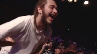 Post Malone White Iverson Live  Neumos  Shot by omgimwigs [upl. by Grimaud]