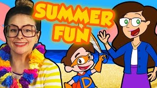 Summer Fun and Adventures Kids Summer Break  Cool School Compilation [upl. by Flss371]