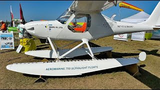 Merlin 103 Ultralight Floatplane 1123 [upl. by Ykcir]