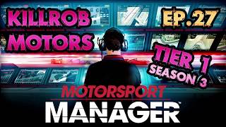 Motorsport Manager Ep27 Season 3 Race 4 [upl. by Mikeb61]