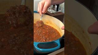 Oh Yeah its Beautiful  Ragu in less than 30 seconds thesauceandgravychannel gravyguy ragu [upl. by Skipper247]