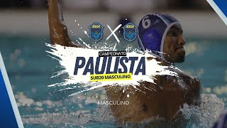 PAULISTA DE POLO AQUÁTICO SUB20  MASCULINO  ABDA X ABDA B  TV ABDA [upl. by Maximilien]