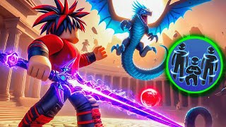 Beating The WORLD SERPENT and UNLOCKING quotSerpent Shadow Clonequot in Roblox Blade Ball [upl. by Sirak672]