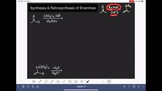 3 Synthesis of enamines [upl. by Thebault733]