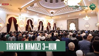 Taroveh namozi 3kun MIrbobo ota jome masjidi [upl. by Htezil]