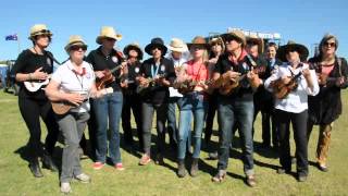 Deniliquin Ukulele Group at the Deniliquin Ute Muster [upl. by Gemoets500]