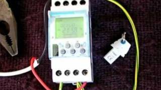 Pt 1 How to program a digital timer Hager EG203E [upl. by Eelra]