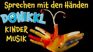 ♫ Kinderlied ♫ Sprechen mit den Händen ♫ DONIKKL Kinderlieder ♫ Singen Tanzen Bewegen [upl. by Hercules]