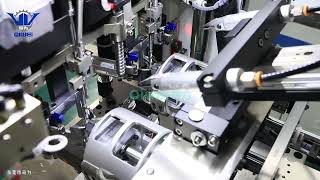 QWMR2207 Fully Automatic BLDC motor windingStator needle winding machine [upl. by Wylde]