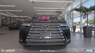 Discover Unmatched Refinement at Fields Lexus Glenview  2024 Lexus LX 600 Luxury [upl. by Sayre266]