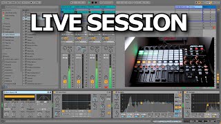 COMO CREAR UNA LIVE SESSION en ABLETON LIVE y AKAI APC 40 mk2 [upl. by Dnartreb]