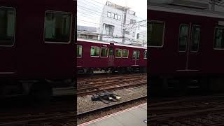 【阪急電車】〜正雀車庫構内入替運行中〜7300系電車〜 [upl. by Tildy]