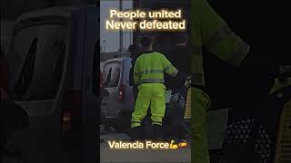 People united never defeated  sosvalencia savespain freespain [upl. by Arymahs]