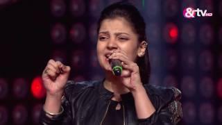 Himanshi Tanwar  Babli Badmaash  The Blind Auditions  The Voice India 2 [upl. by Denae]