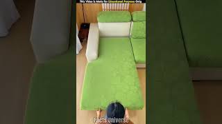 smoke cover off home gadgetry sofa bed coverforyou new touchablesoft funny feedshortvideo [upl. by Areek]