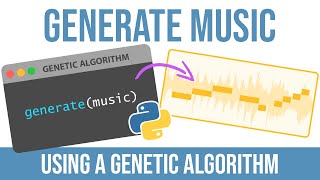 Genetic Algorithm in Python generates Music code included [upl. by Orme]