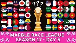 Marble Race League Season 17 DAY 5 Marble Race in Algodoo [upl. by Any568]