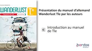 Introduction au manuel  Manuel Allemand Tle  Wanderlust [upl. by Gillespie]