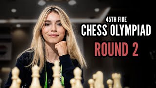 ROUND 2  SWEDEN vs NEW ZEALAND  CHESS OLYMPIAD 2024  Hosted by GM Hammer [upl. by Johanna287]