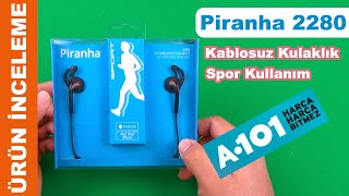 A101 Piranha 2280 Kablosuz Bluetooth Kulaklık Ürün İnceleme [upl. by Anayet]