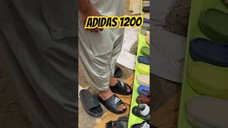 Only 1200 pair of Adidas slippers funny viral youtube youtubeshorts shorts short shopping [upl. by Ireva]