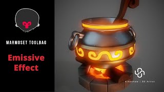 How to Enable Emissive in Marmoset Toolbag [upl. by Chelsae778]