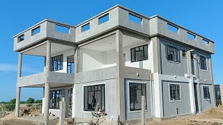 Malindis Precast House Showpiece A Finishing Update [upl. by Ecirual439]