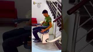 Stair Lift Elevator Installation for Home [upl. by Charil66]