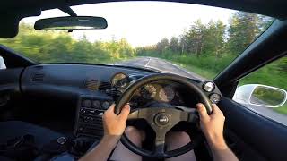 POV  Skyline R34 GTT vs R32 GTR quick runs [upl. by Maleki]