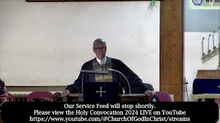 Sunday Morning Worship Service Emanuel COGIC HBG PA 11102024 [upl. by Alleiram]