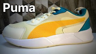 Puma sneakers Off White Solid C Block shoes review unboxing best offers on Diwali best shoes [upl. by Nennahs]