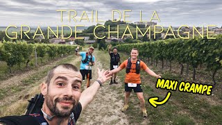 Trail de la Grande Champagne 52km jen connais un qui a eu mal😅 [upl. by Vilberg258]